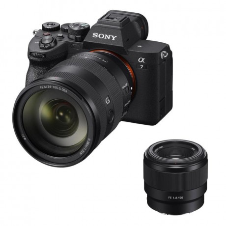 SONY ALPHA 7 IV + FE 24-105 F/4 G + 50/1.8