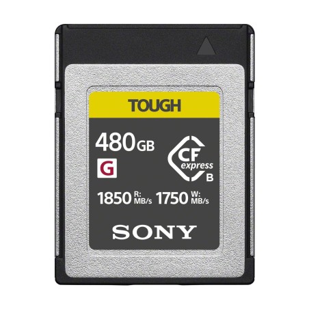 Carte Mémoire Sony CEB-G480T CFexpress Type B 480 Go - Série G TOUGH
