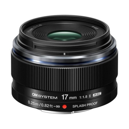 OM SYSTEM 17mm F1.8 II – Objectif grand-angle compact et lumineux